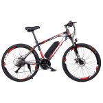   Frike Carbon Elektromos kerékpár fekete-piros 250W 31-61km -es hatótáv