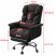 Luxor Executive Chair with Footrest, Black