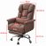 Luxor Executive Chair with Footrest, Brown