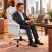 Luxor Executive Chair with Footrest, White