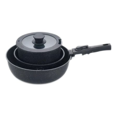 Levehető Nyelű 5 Részes Edénykészlet – Modern, helytakarékos és praktikus megoldás minden konyhába