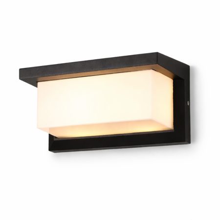 22W IP65 kültéri LED lámpa – retro stílus, meleg fehér - 23,8 × 10 × 11 mm