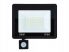 50 W Outdoor LED Floodlight with Motion and Twilight Sensors, IP66