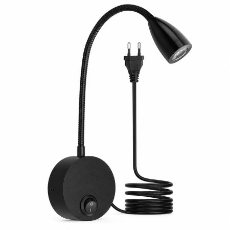 LED flexibilis olvasólámpa / falra szerelhető irányfény – 3W - 4000K