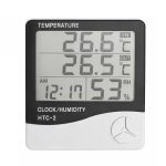   Beltéri és kültéri digitális hőmérő és páratartalom-mérő