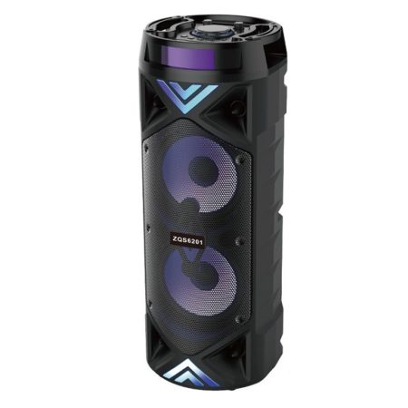 Bluetooth party hangszóró mikrofonnal – erőteljes hangzás, látványos fények