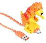 Töcskölő tacskó telefon töltő kábel USB - type C