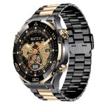   S30 Max Okosóra – AMOLED kijelző, Bluetooth hívás és helyi zenelejátszás - Fekete Arany