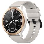   T01 ezüst okosóra - Bluetooth-hívás, pulzusmérő, lépésszámláló