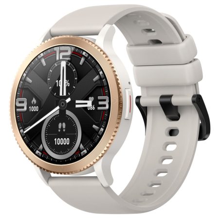 T01 ezüst okosóra - Bluetooth-hívás, pulzusmérő, lépésszámláló