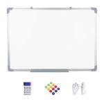   Magnetic whiteboard – wall-mountable, wipeable writing board for home, office, and educational use, 40x60 cm