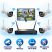 4-Camera 5G Wireless Wi-Fi IP Security Camera Set, 2 MP Full HD, with 4-Channel NVR, IP66