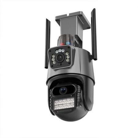 Titan 360° 8 MP 4K 4G SIM Card Outdoor PTZ Security Camera – iCSee, IP66