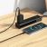 HOCO X59 Victory USB-A–USB-C adat- és töltőkábel, 1 m, fekete