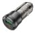 Borofone BZ25 Journey 38 W USB-A/USB-C autós töltő + 1 m USB-C–USB-C kábel, fekete