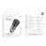 Borofone BZ25 Journey 38 W USB-A/USB-C autós töltő + 1 m USB-C–USB-C kábel, fekete