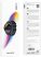 HOCO Y15 AMOLED Bluetooth-hívásos okosóra, fekete