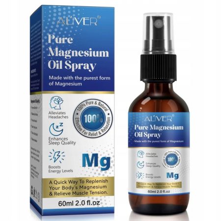Aliver Pure Magnesium Oil Spray magnéziumolaj, 60 ml Aliver Pure Magnesium Oil Spray magnéziumolaj, 60 ml